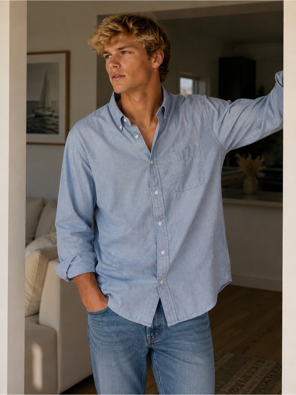 L.L. Bean Button Down